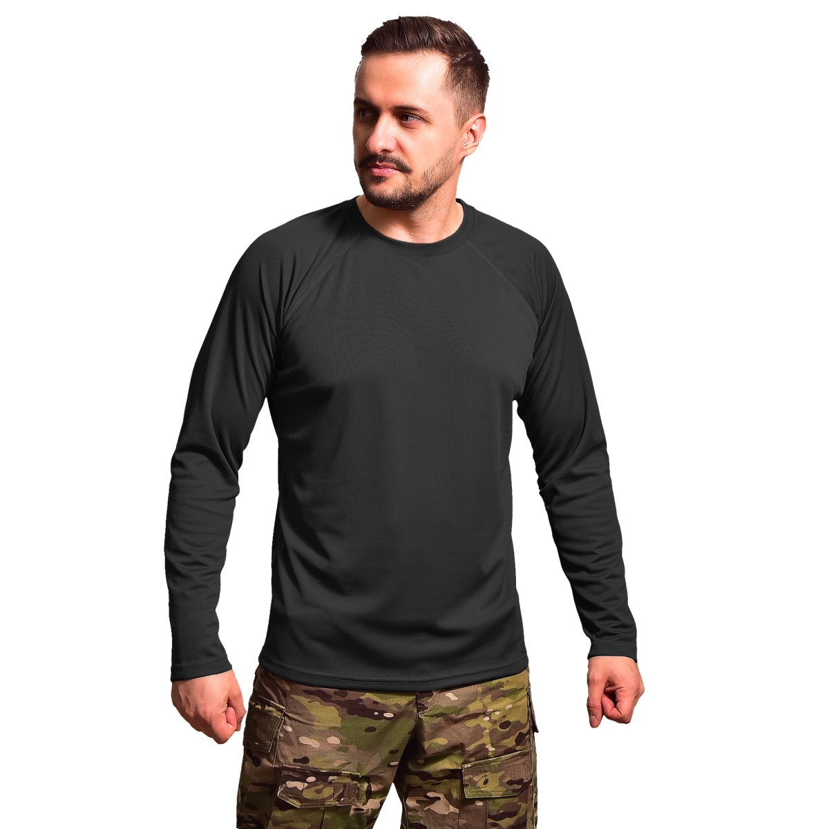 Бойова сорочка Gig Military потовідвідна. Чорний GIG MILITARY