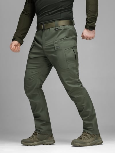Штани карго тактичні BEZET Ranger хакі - Фото 4