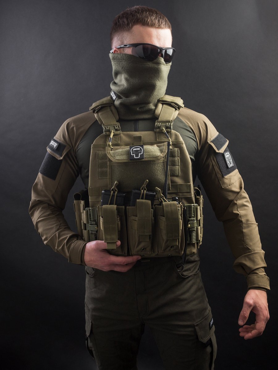 Тактична плитоноска BEZET Himars хакі