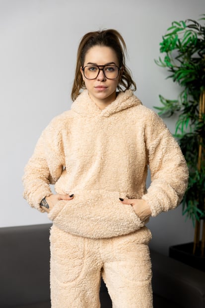 Худі жіночий Reload - Talyra, бежевий