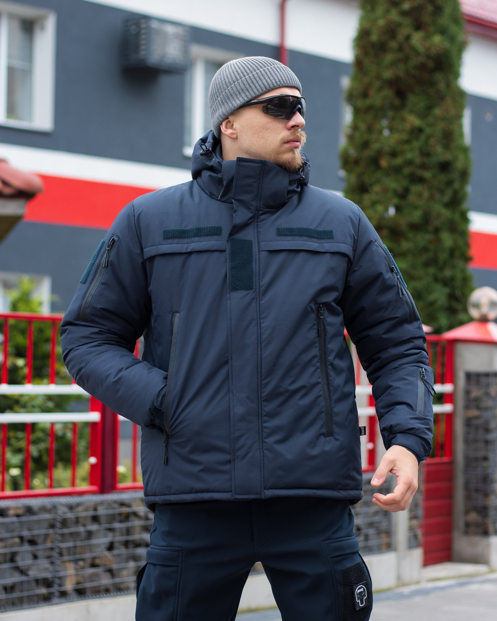 Куртка тактична зимова BEZET Rescuer синій - Фото 7