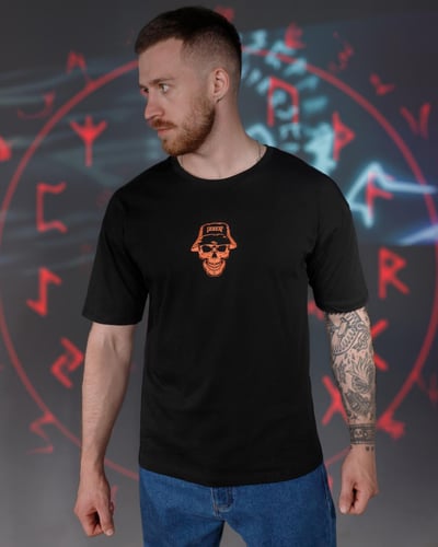futbolka-bezet-skull-chornii
