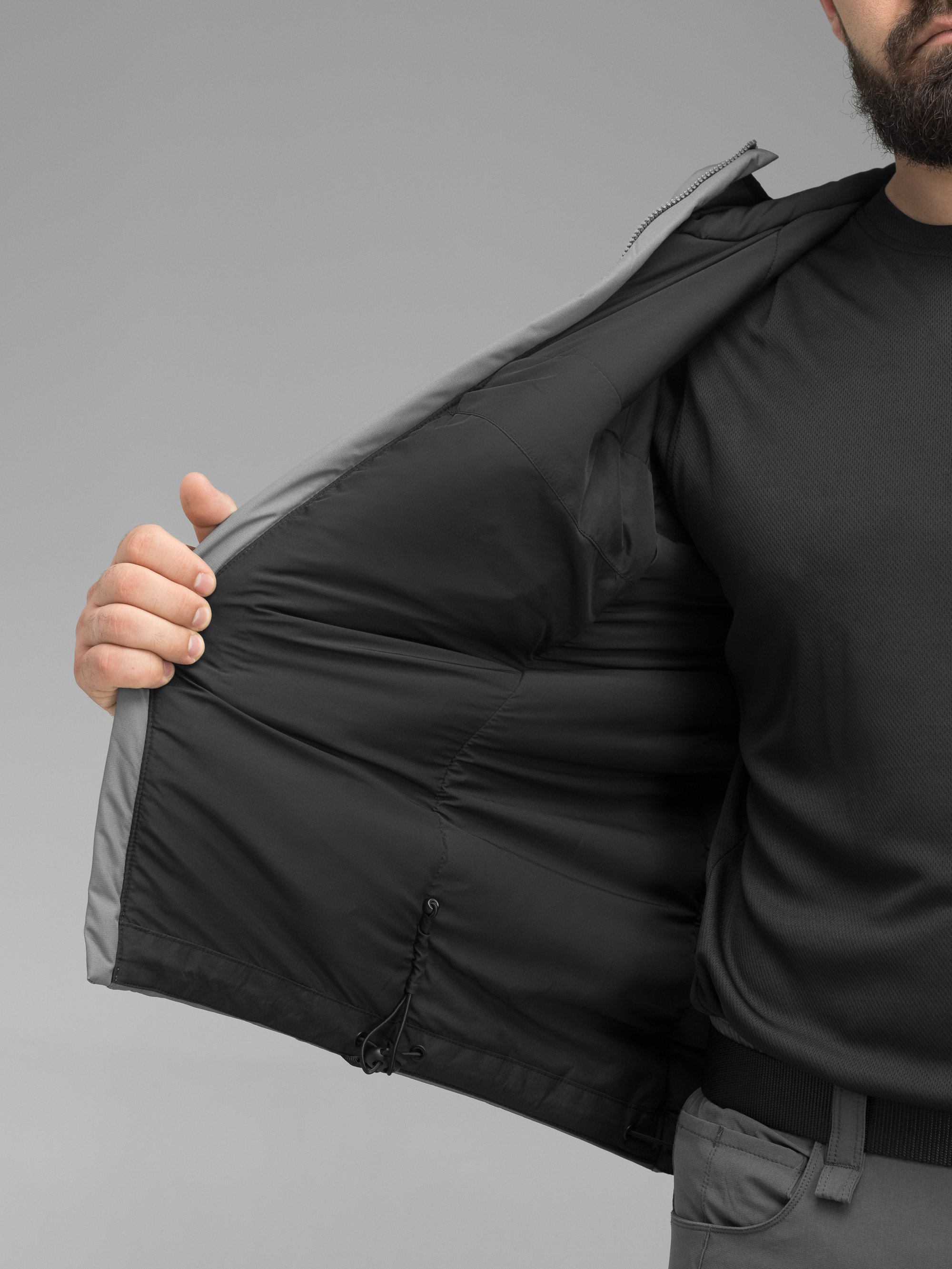 Куртка тактична BEZET Снайпер сірий - Фото 27