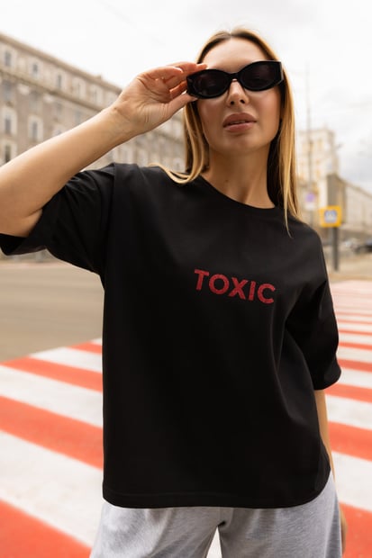 Футболка Reload - Toxic, черный