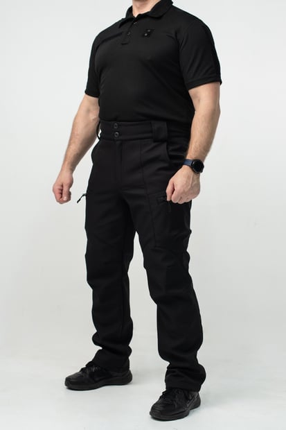 Штани SoftShell RMilitary Чорні