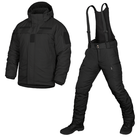 Тактичний костюм Camotec Patrol Taslan Чорний KOMBAT