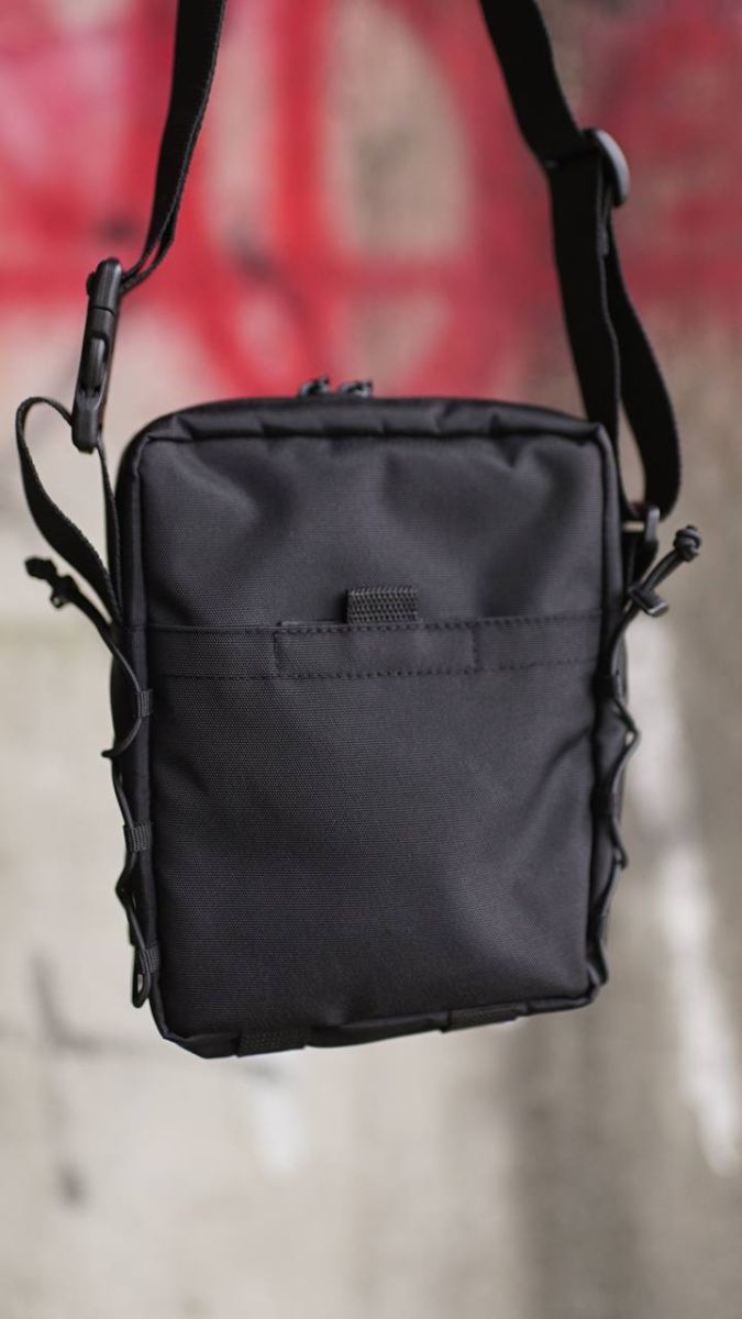 Сумка через плече Turkul, Чорна AVGear - Фото 3