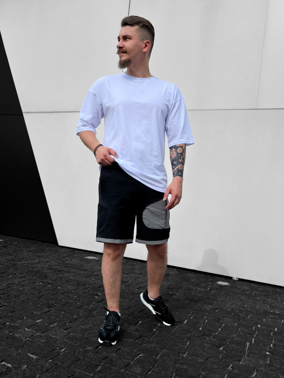 Шорти Reload - Storm, чорно-сірий