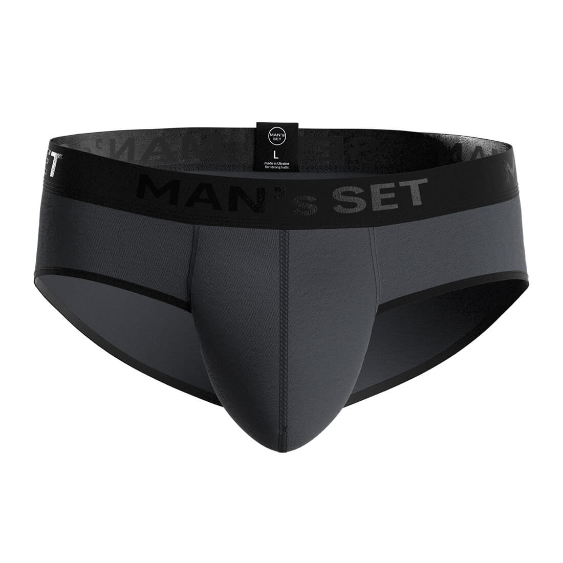 Чоловічі анатомічні сліпи з бавовни, Anatomic Slips Black Series, хакі MansSet
