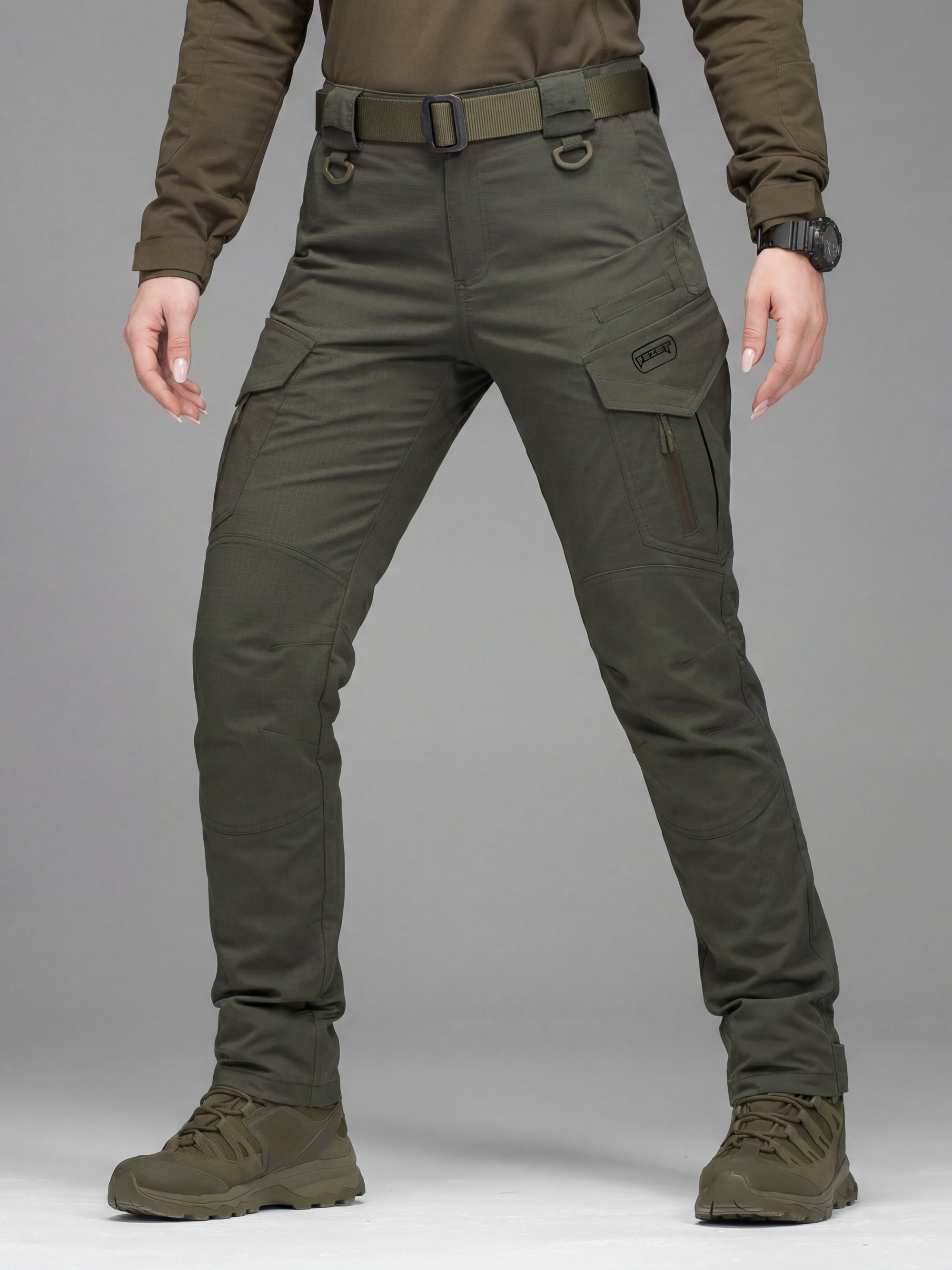 Штани жіночі карго тактичні BEZET Onyx хакі