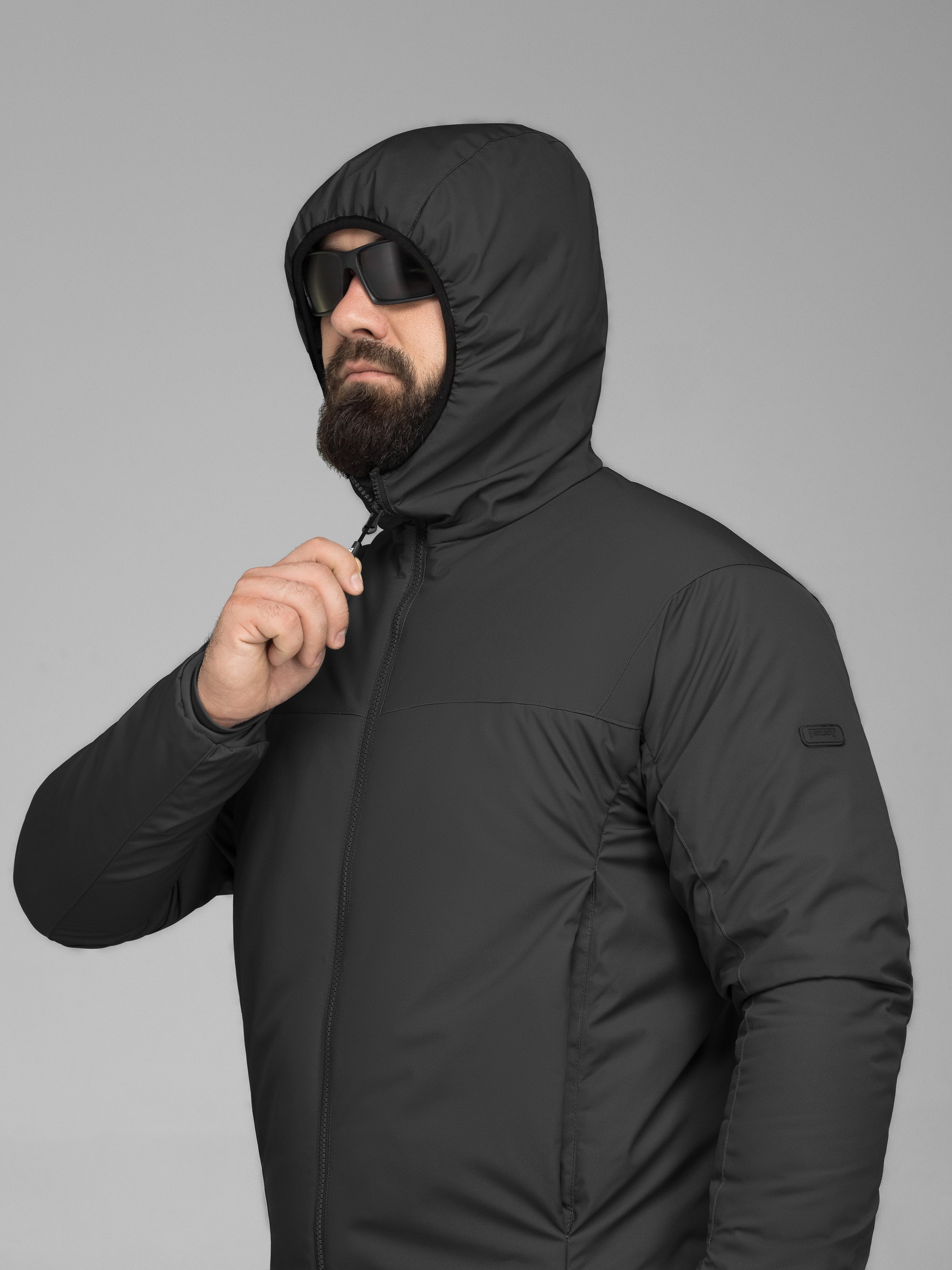 Куртка тактична BEZET Снайпер чорний - Фото 19