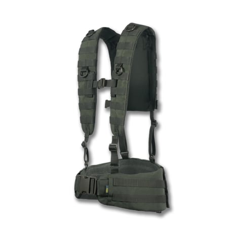 Ременно-плечевая система (РПС) хаки Kiborg R-1 GEN.2 (S) KIBORG