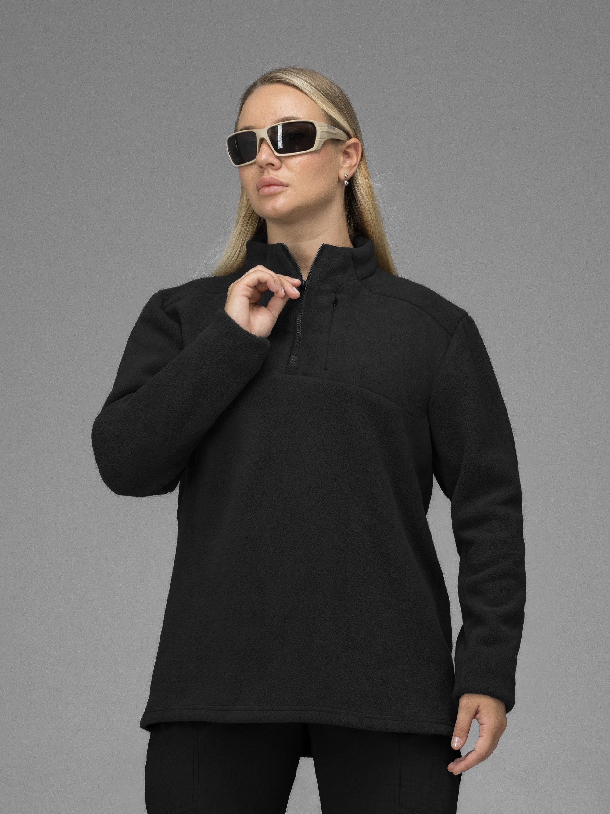 Кофта флісова жіноча BEZET Frostline чорний - Фото 2