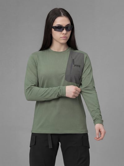 Кофта жіноча BEZET ActiveFlex хакі - Фото 4