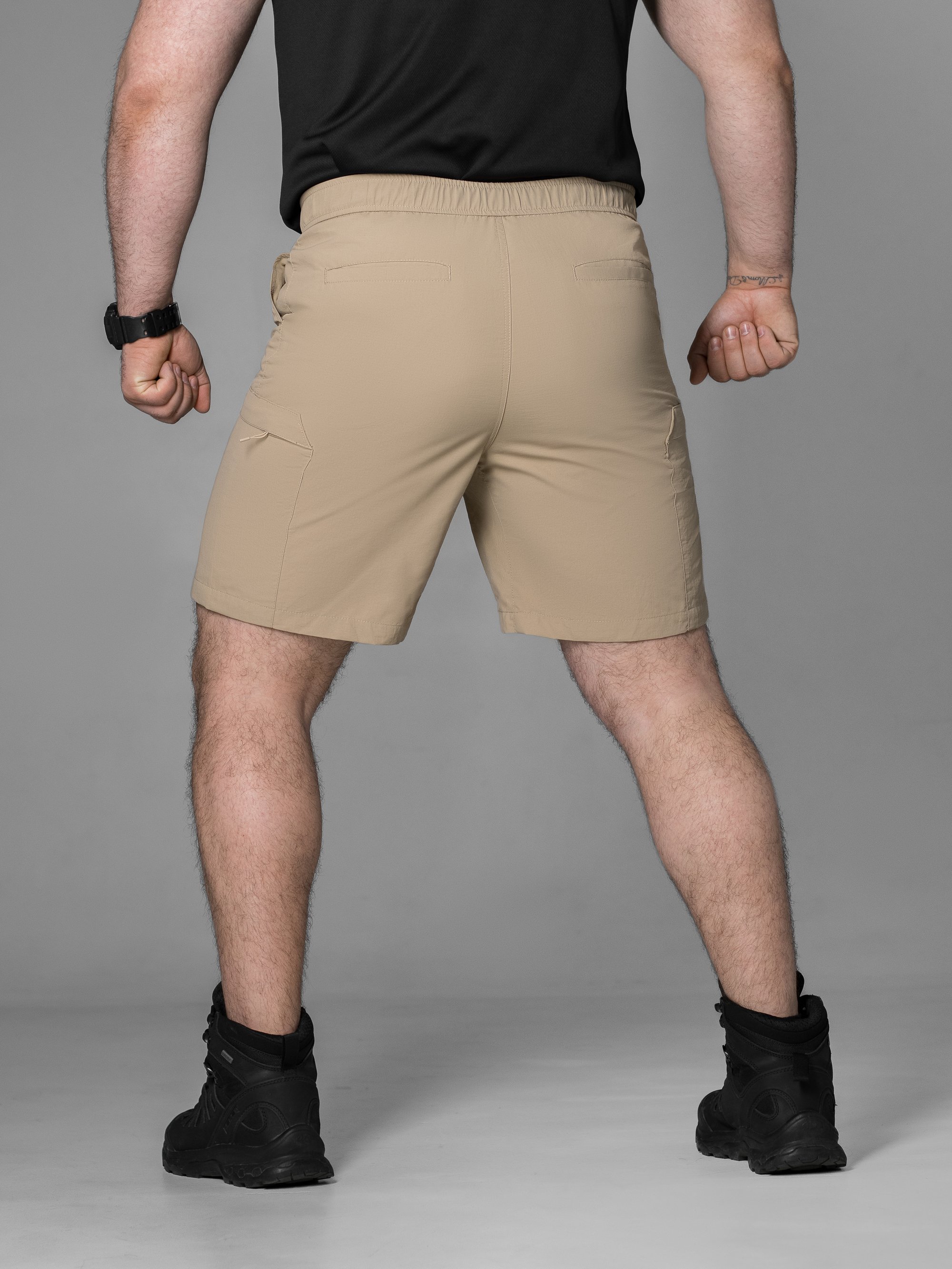 Шорти карго тактичні BEZET Urban пісочний - Фото 9