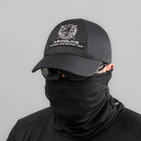 Фірмова бейсболка "TACTICAL TIME" DARK NAVY BLUE (Титан) Armoline