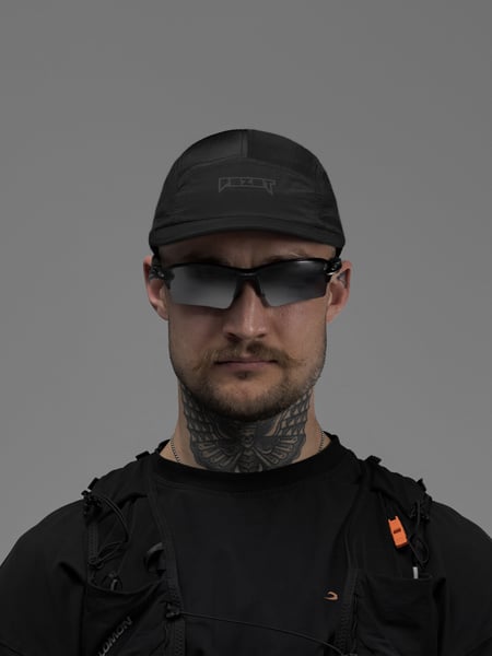 Бейсболка BEZET Solguard чорний