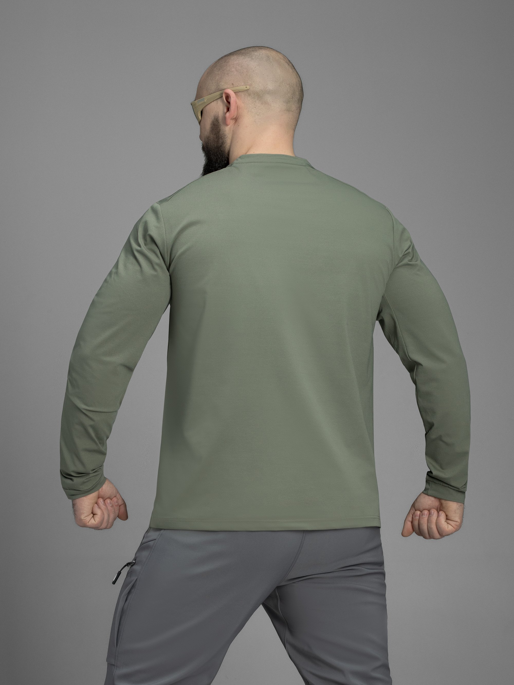 Кофта BEZET ActiveFlex хакі - Фото 4