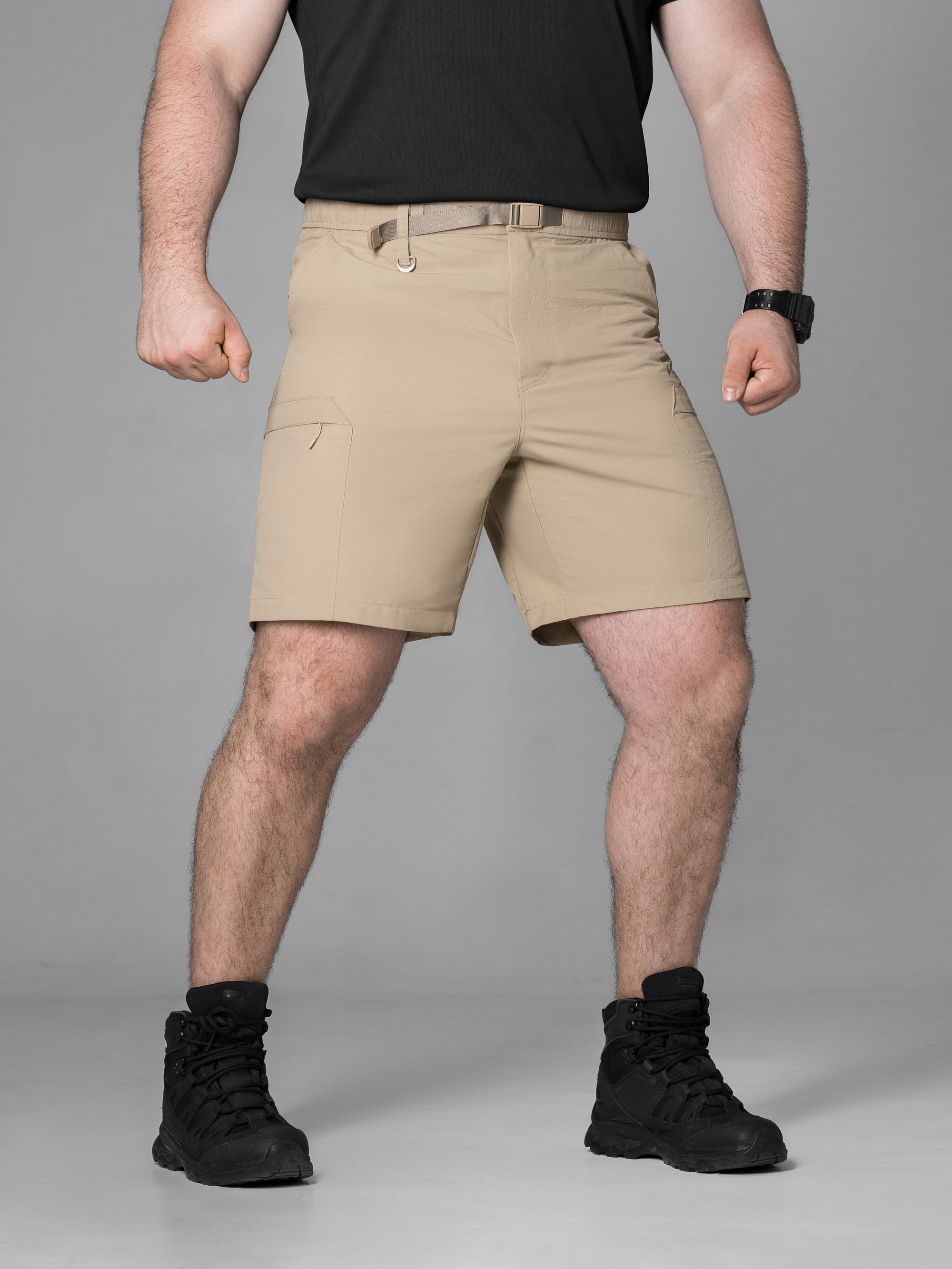 Шорти карго тактичні BEZET Urban пісочний - Фото 7