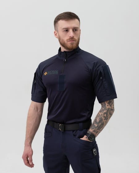 Футболка тактическая мужская BEZET Combat синий