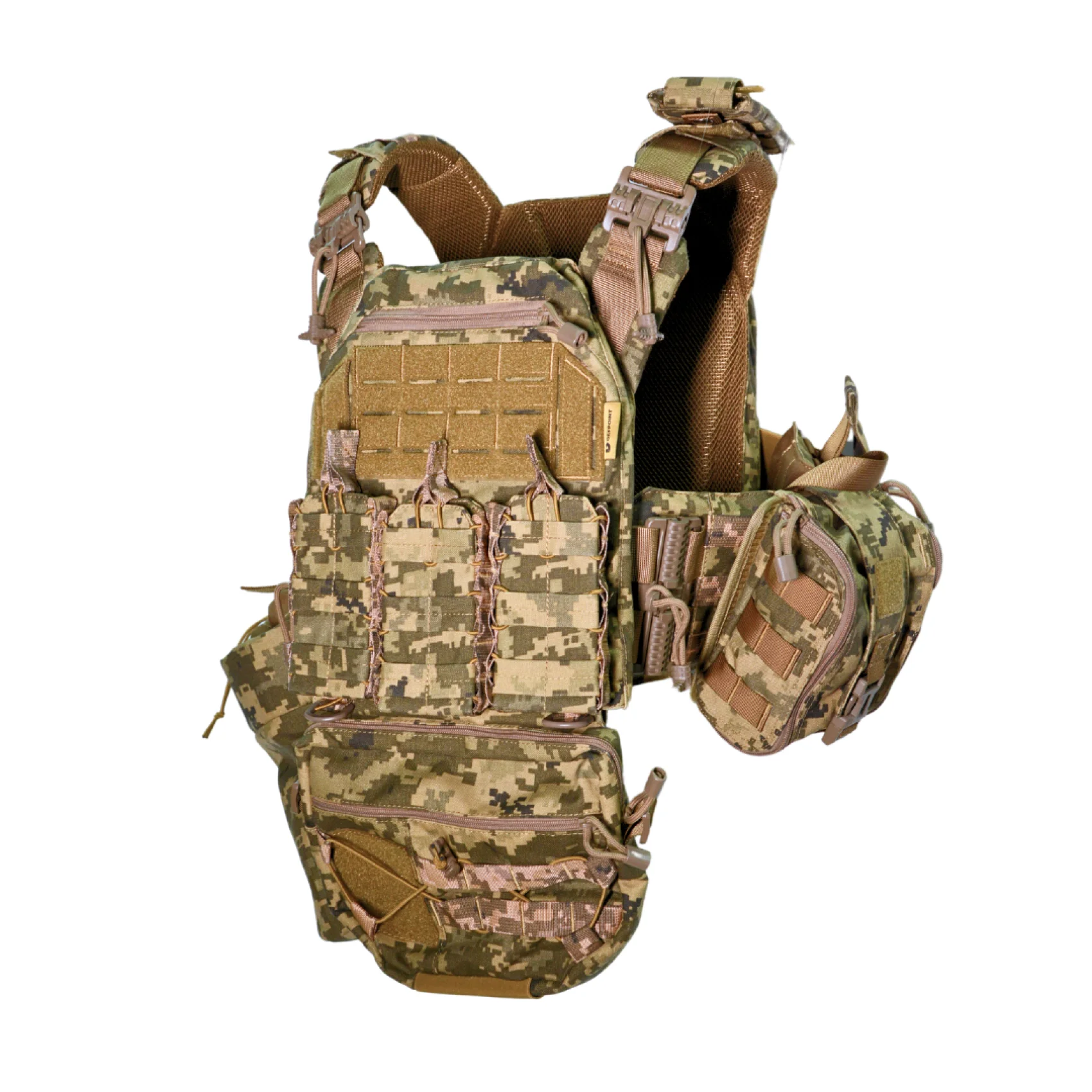 Плитоноска DFP GEN 3 з 9 підсумками Піксель