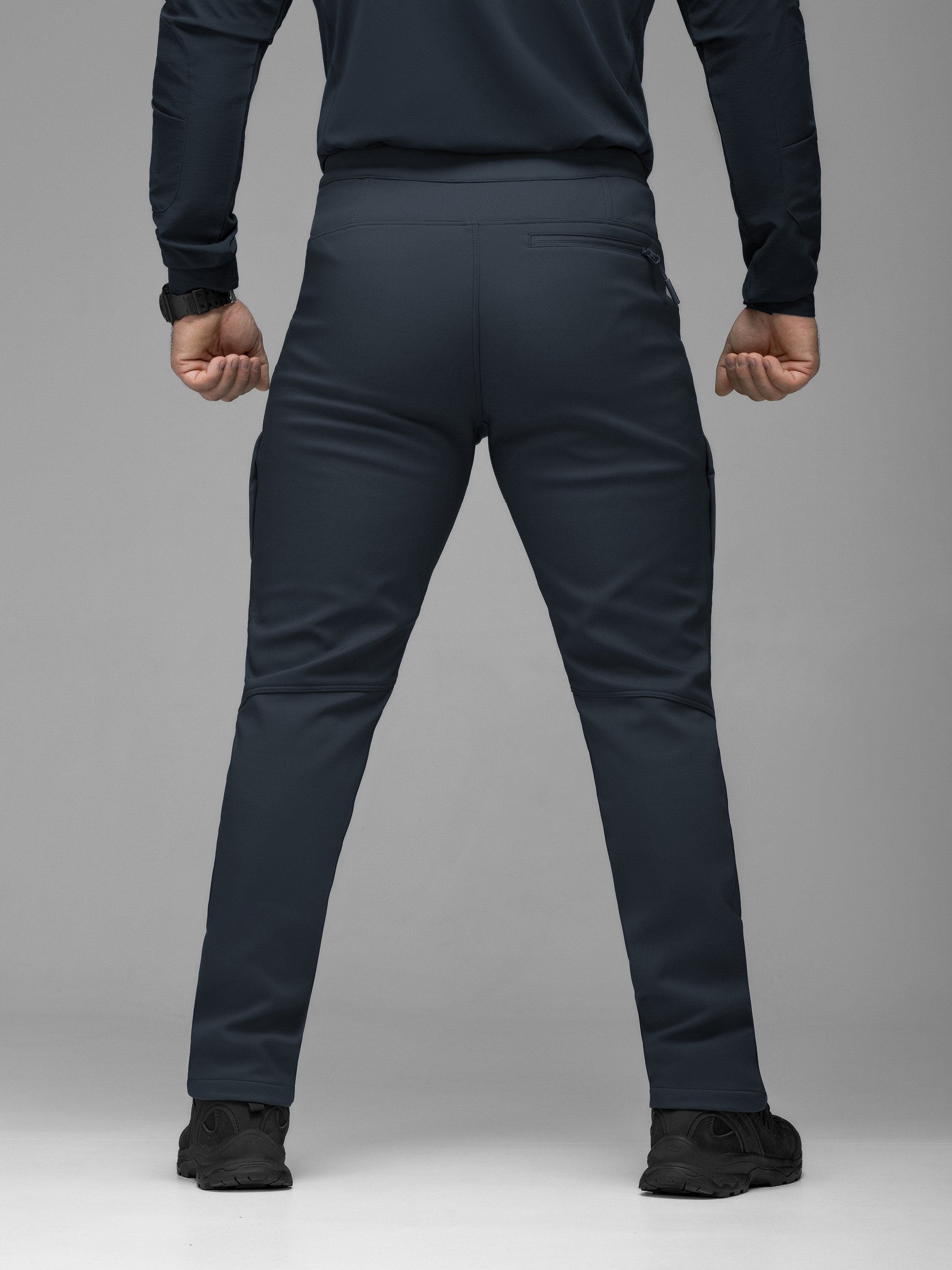 Штани карго тактичні Softshell BEZET Techwear синій - Фото 12