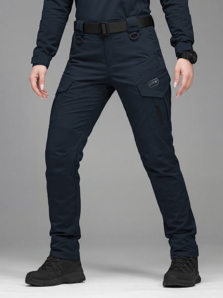Штани жіночі карго тактичні BEZET Onyx синій