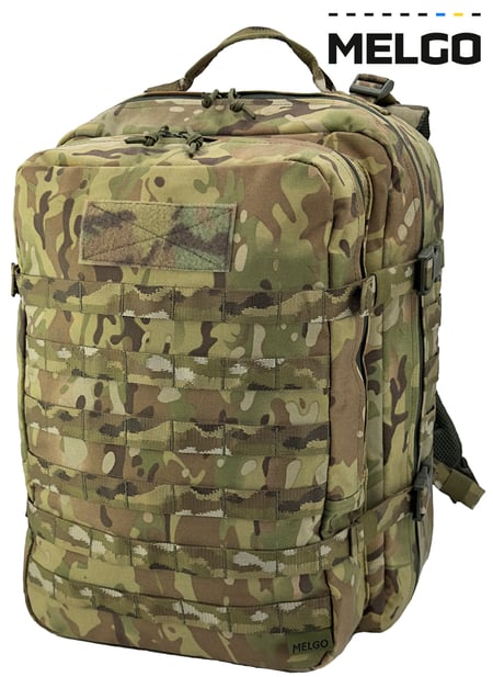 Рюкзак тактичний 40 літрів Мультикам Cordura 1000 D MELGO