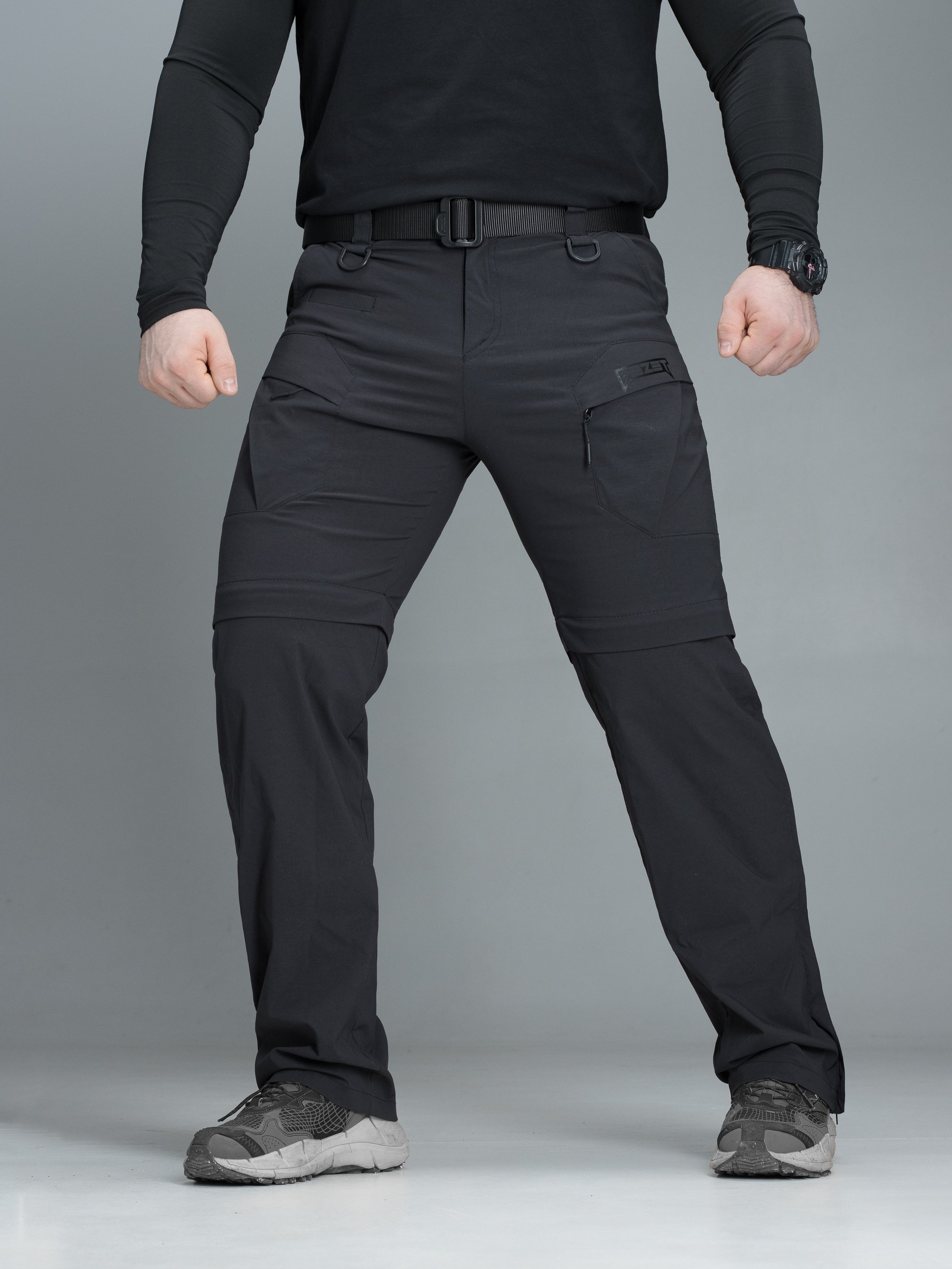 Штани-трансформери BEZET AdventurePro чорний - Фото 3