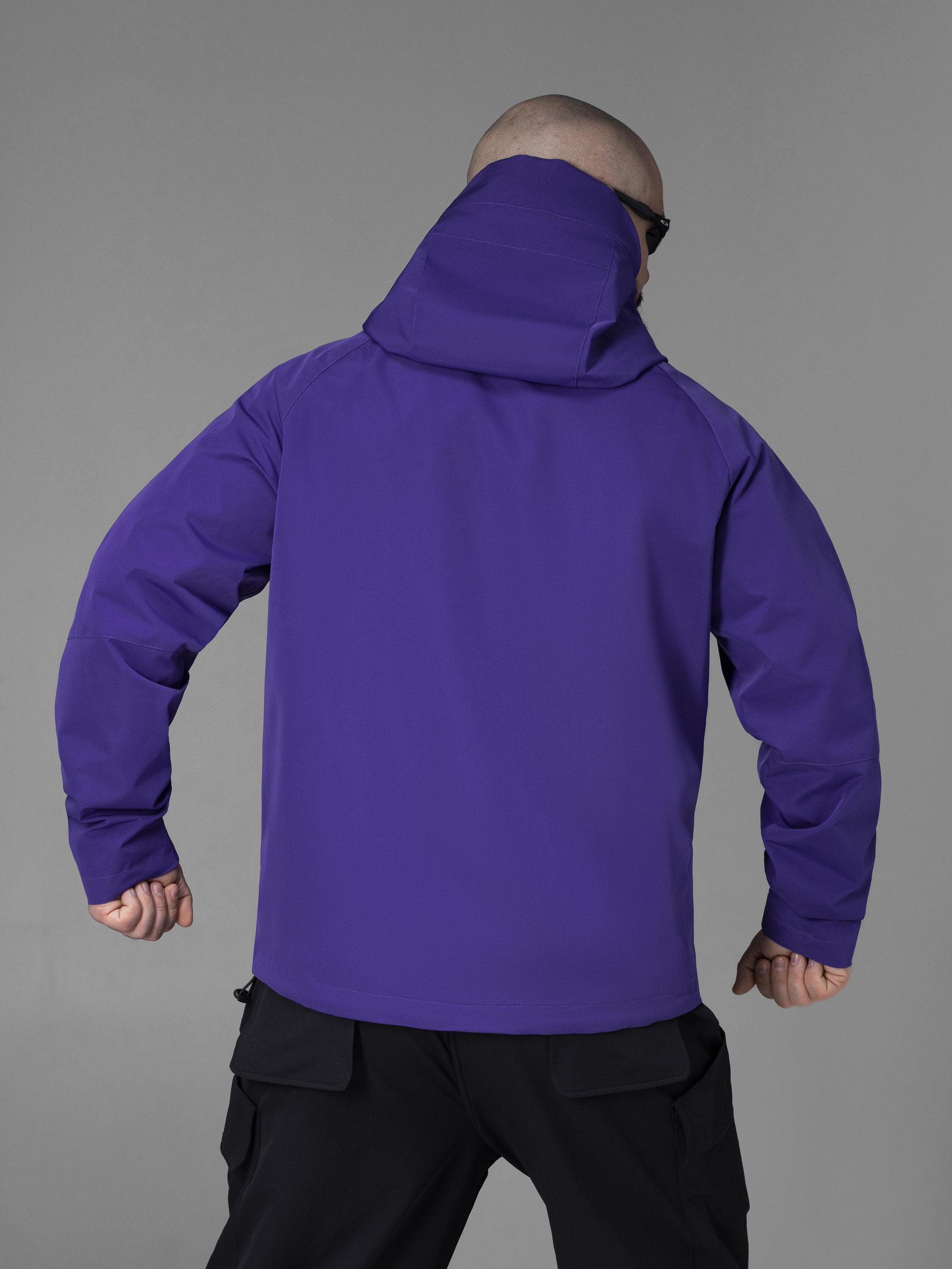Куртка вітрівка BEZET Trail фіолетовий - Фото 4