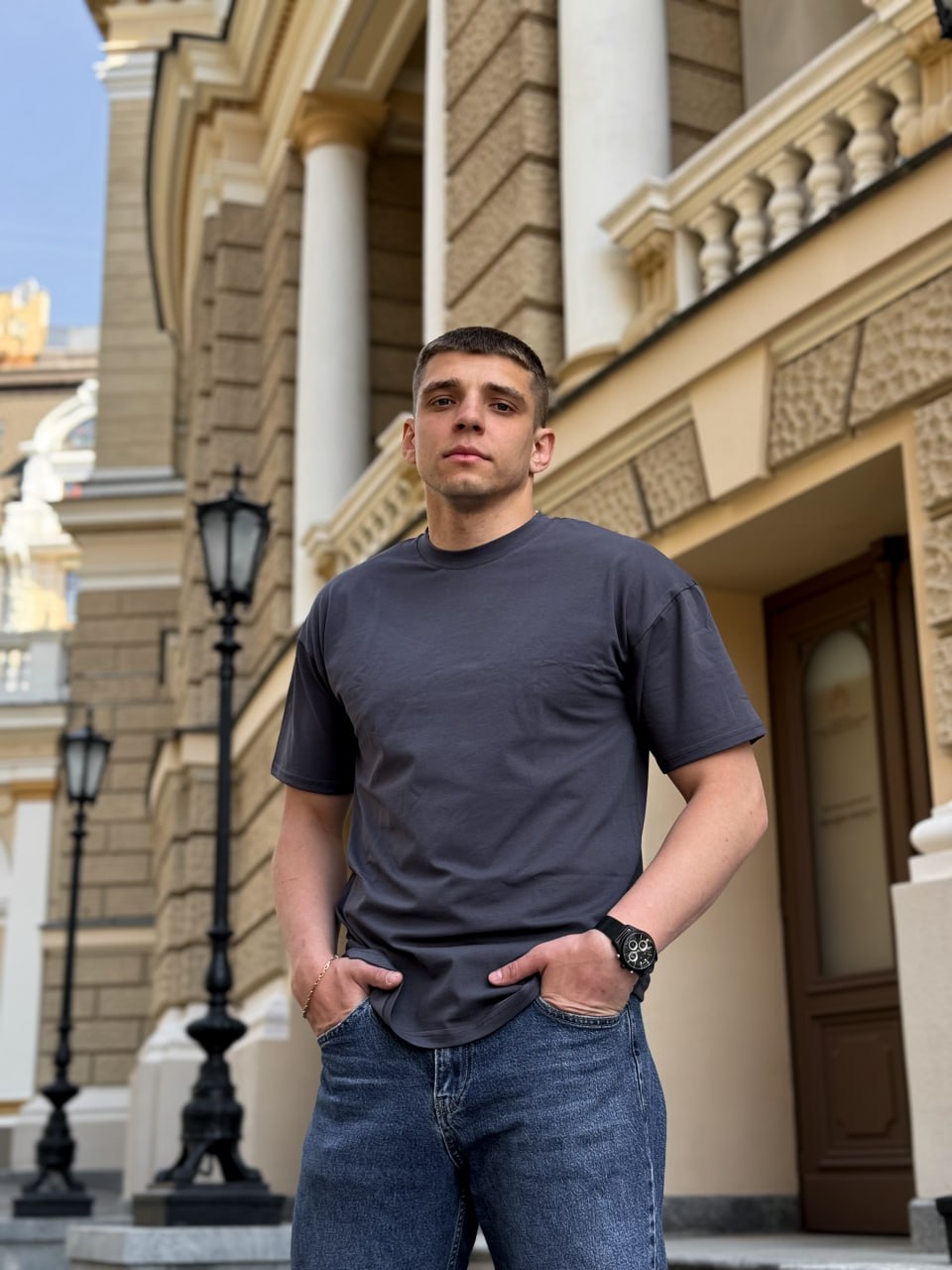 Футболка Reload-Demo, темно-серый