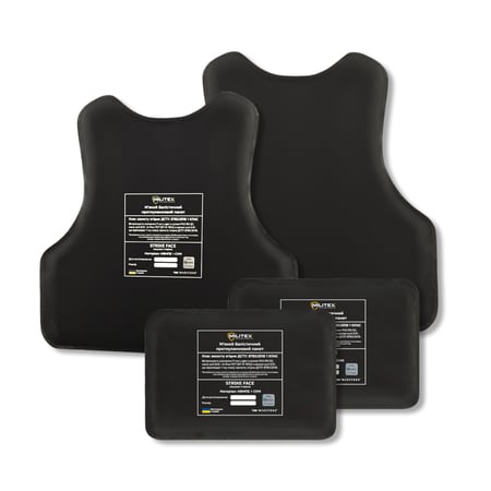 Баллистический бронекомплект для бронежилета защита спины, грудного отдела и камербанд KIBORG