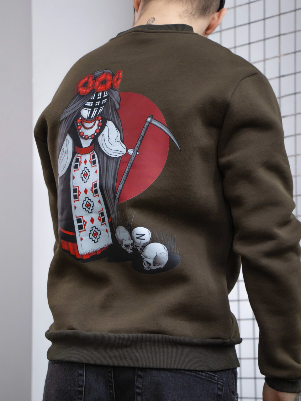 Свитшот Reload - Mingle, хаки