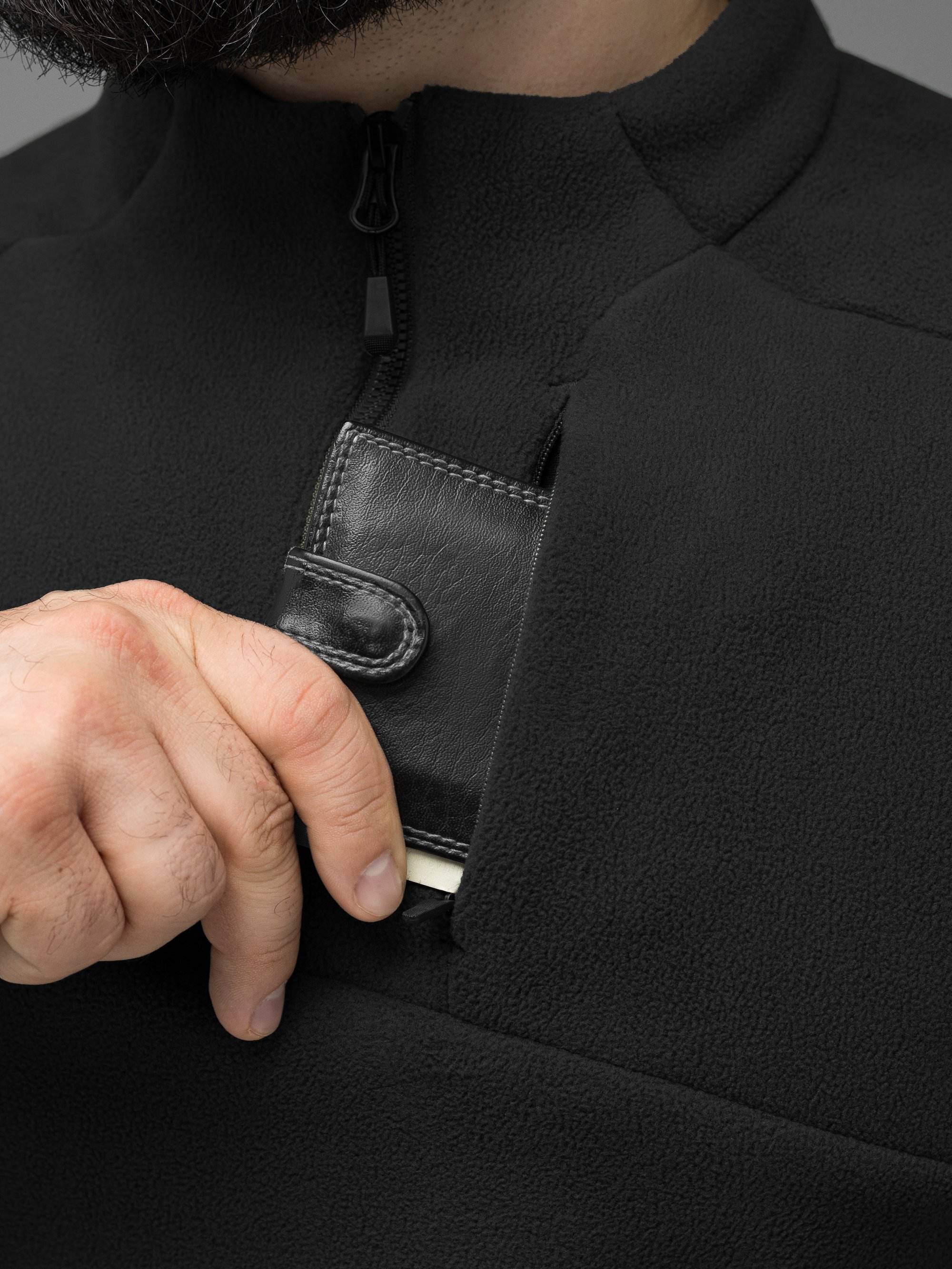 Кофта флісова BEZET Frostline чорний - Фото 16