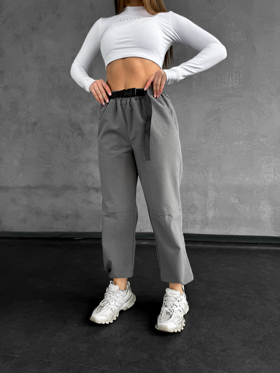 Штани Reload - Stone, сірий