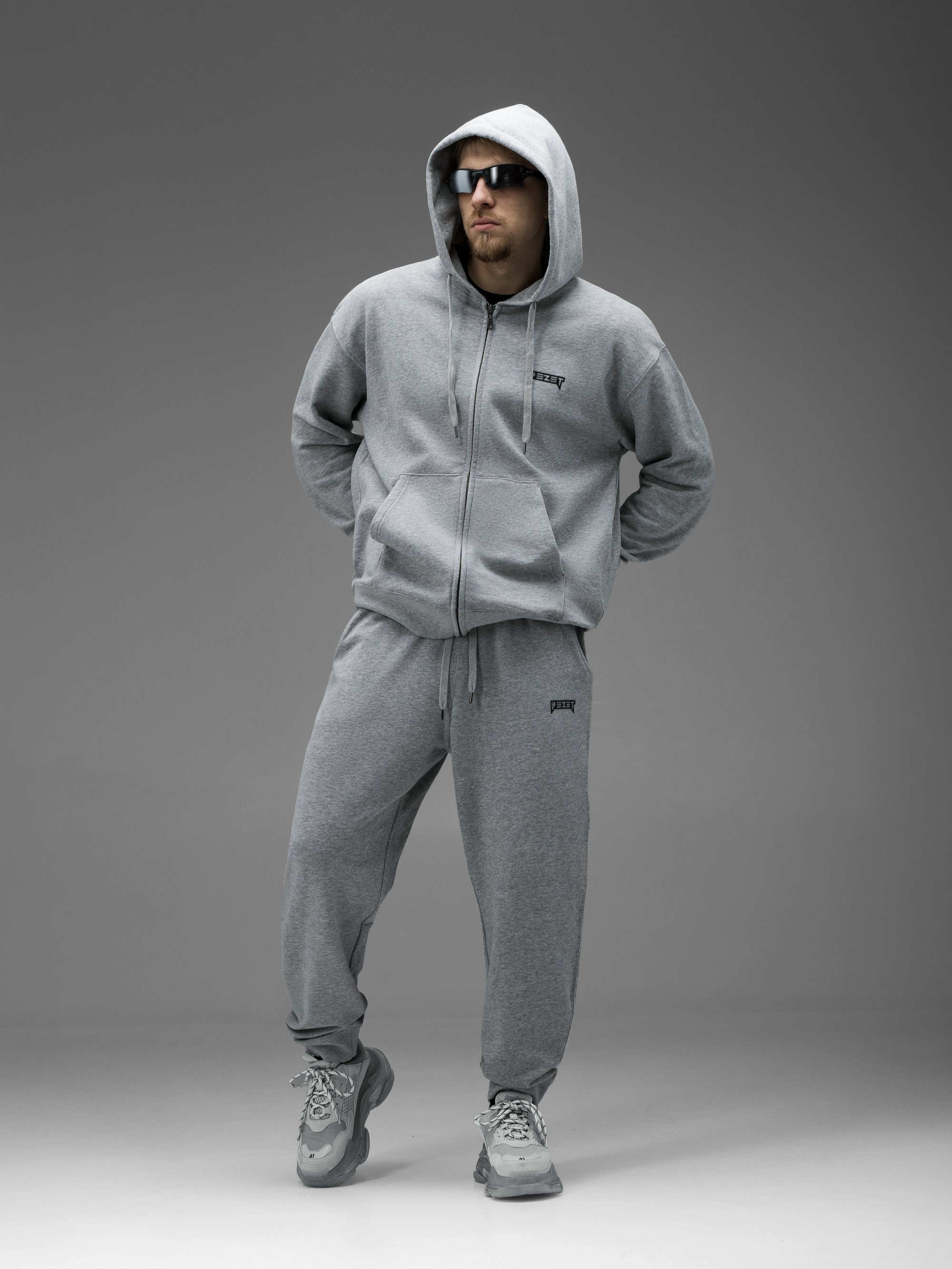 Зіп-худі BEZET Unity меланж - Фото 13