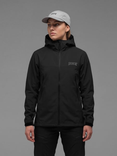 Куртка женская ветровка BEZET WindBreaker черный