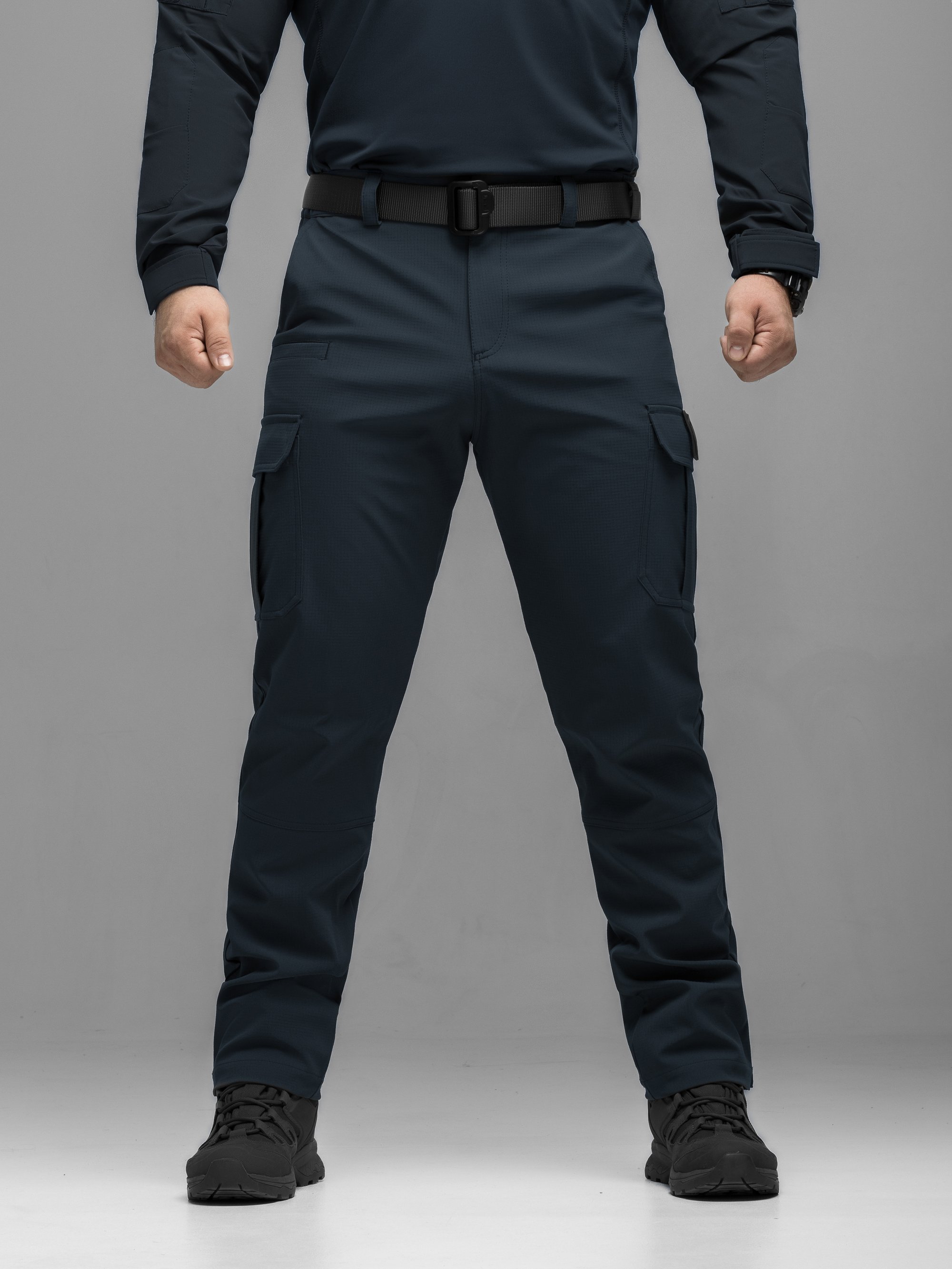Штани карго тактичні BEZET Basic синій - Фото 5
