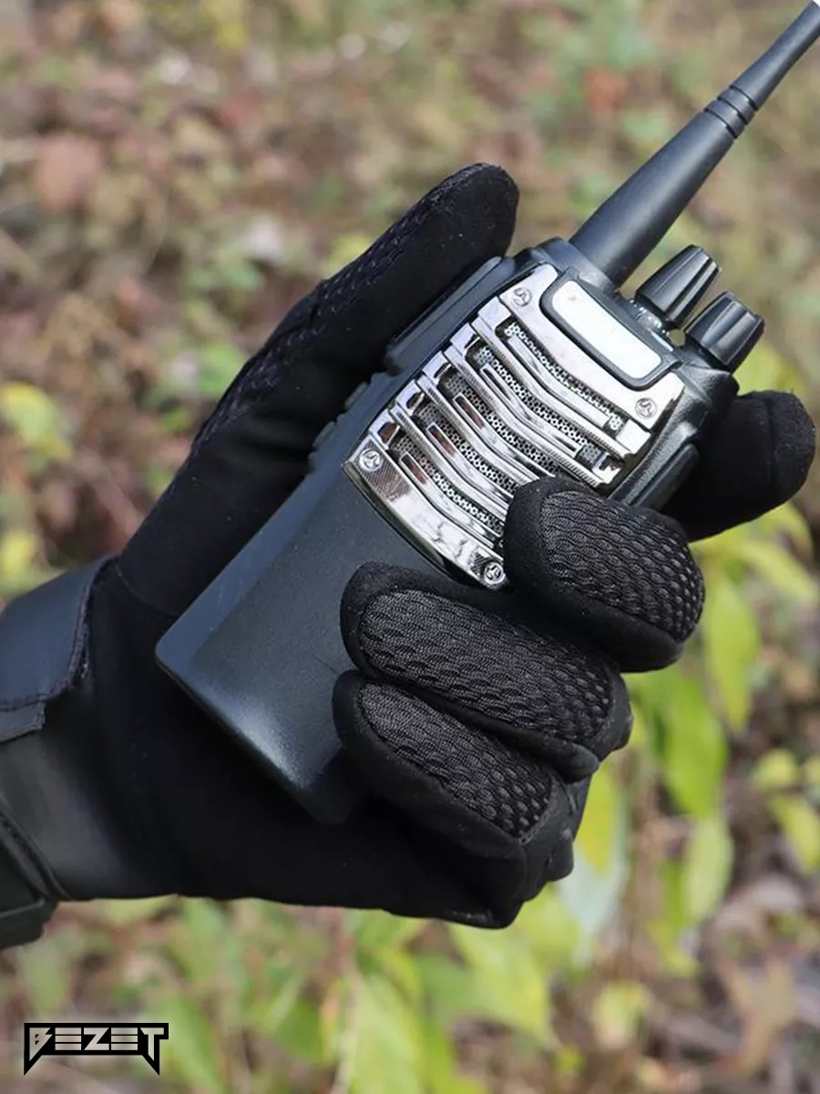 Рукавиці тактичні BEZET Battle чорний - Фото 8