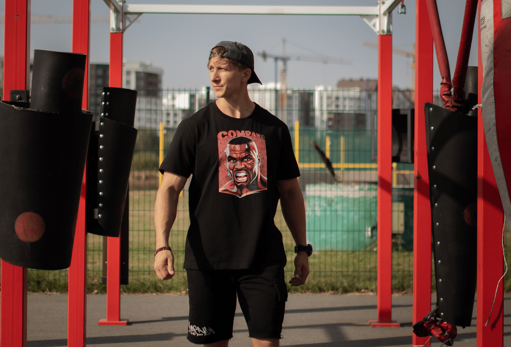 Футболка чорна Тайсон Bad Boy Company