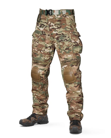 Штани карго тактичні BEZET Штурм 2.0 мультикам