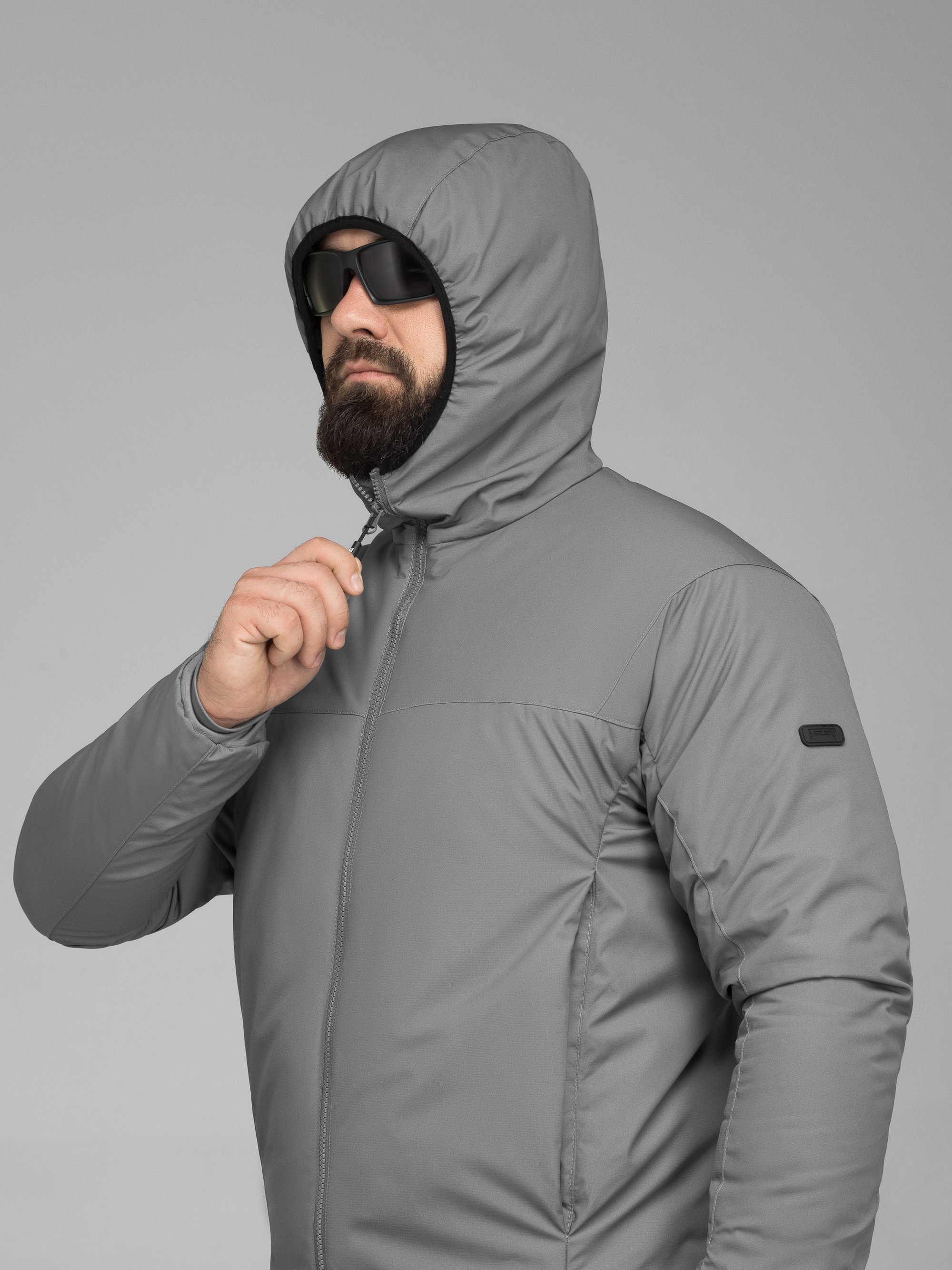 Куртка тактична BEZET Снайпер сірий - Фото 16