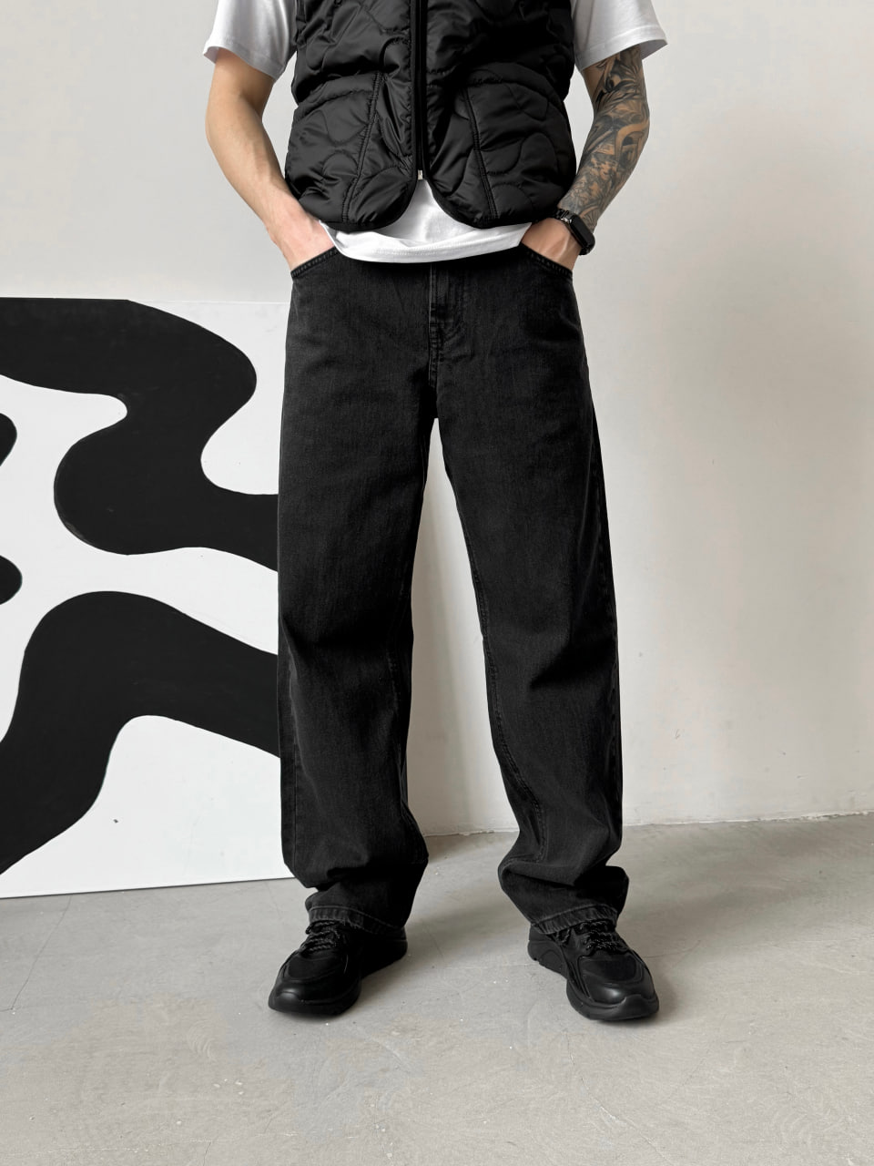 Джинси Reload - Loose Classic, чорний