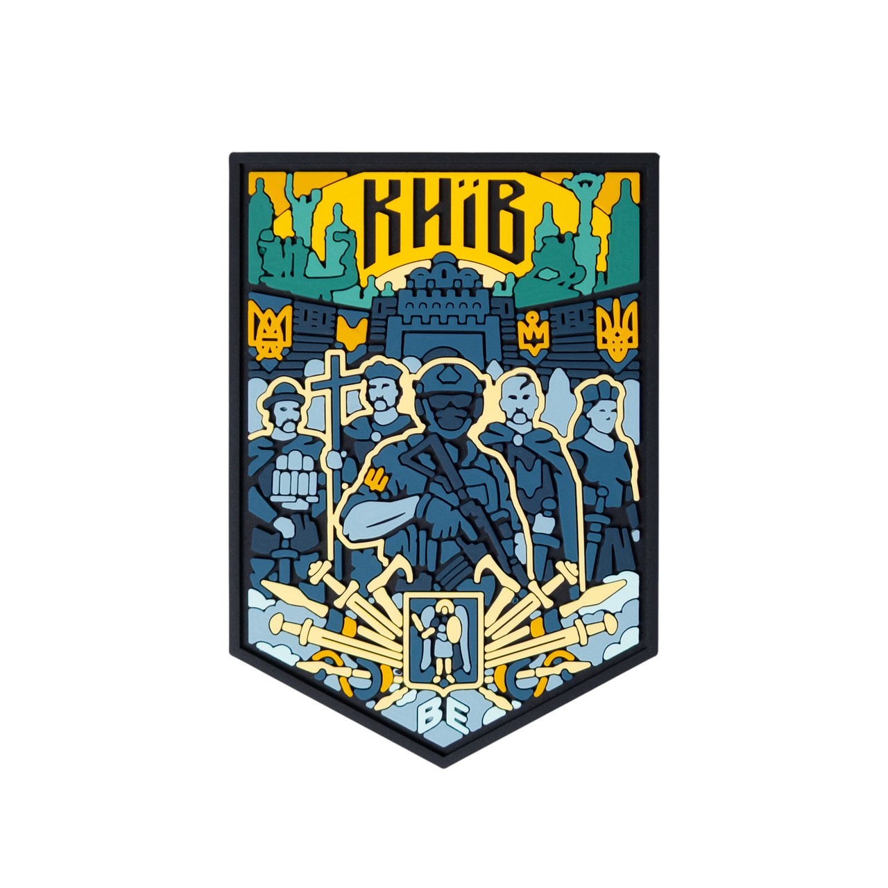 ПВХ Патч (шеврон) "Київ" Brand Element