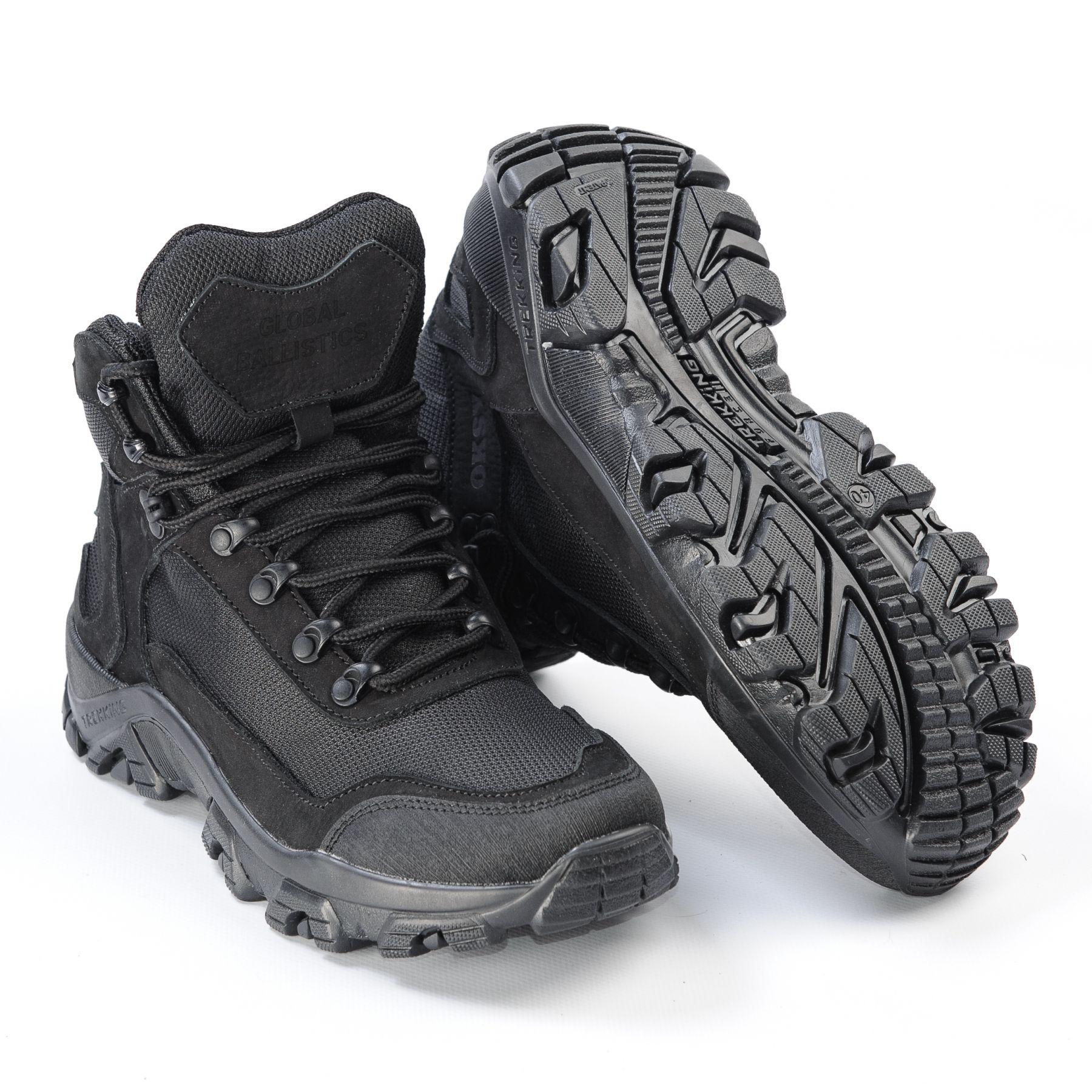 Черевики тактичні всесезонні Global Ballistics Contact S. Чорні СПЕЦПРОМ КР
