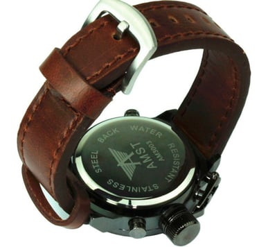 Чоловічий водостійкий тактичний годинник AMST Mountain - Фото 8