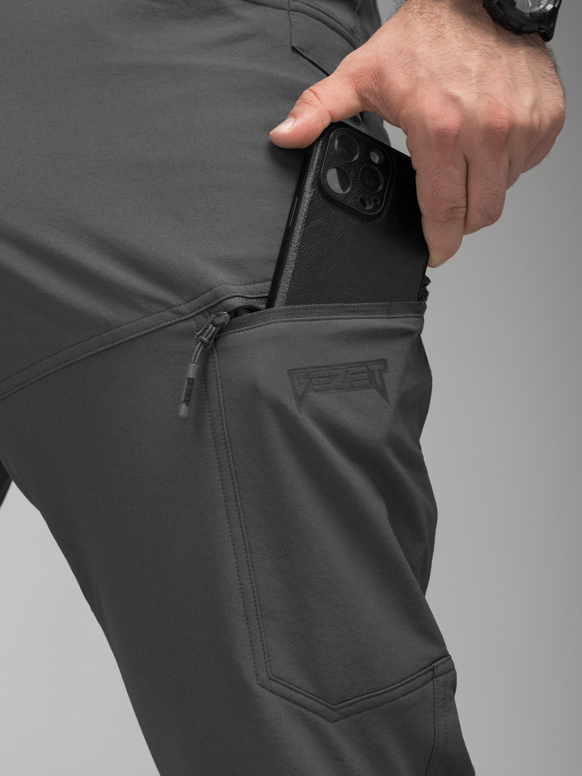 Штани карго тактичні BEZET TactDry 240 сірий - Фото 24