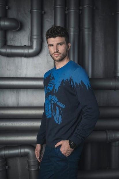 Теплий В'язаний Светр BEZET 'Лісоруб'