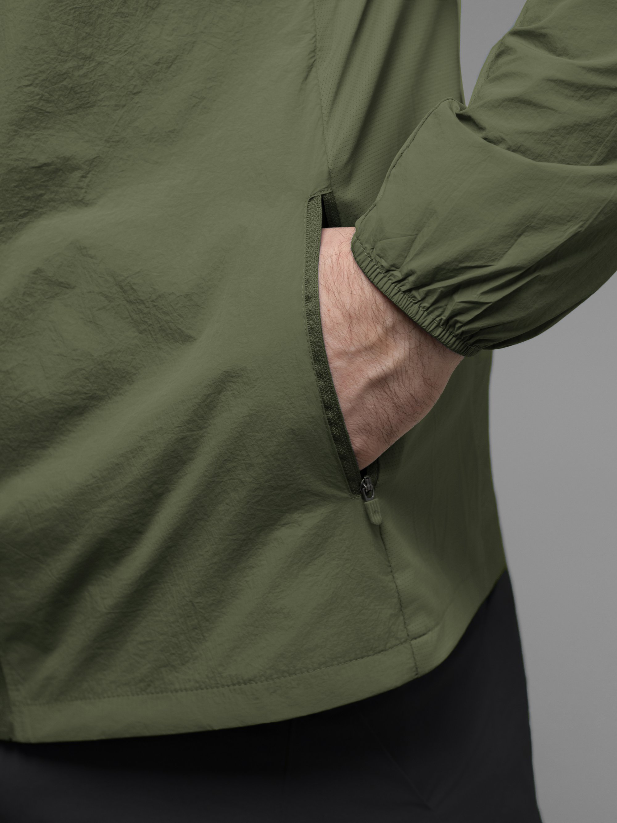 Куртка вітрівка BEZET Solguard UV 100 хакi - Фото 25