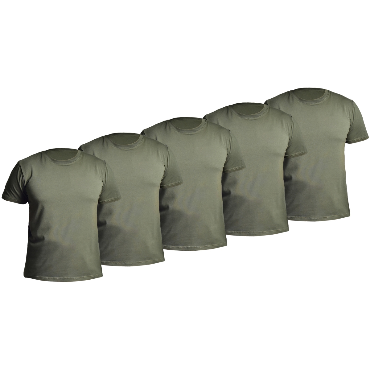 Комплект футболок Tactical Comfort Tee. Колір Олива 5шт GIG MILITARY